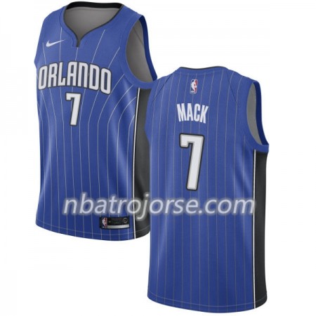 Män Orlando Magic Tröja Shelvin Mack 7 Nike 2017-18 Royal Swingman Män Orlando Magic Tröja Shelvin Mack 7 Nike 2017-18 Royal Swingman